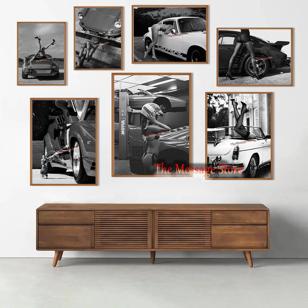 Luxury Lifestyle Picture - Póster de Lona con Diseño Retro