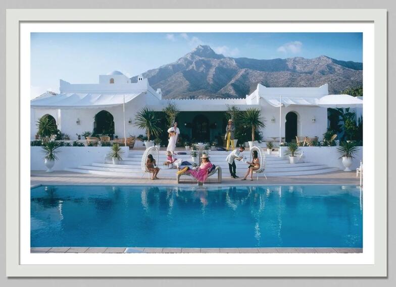 Luxury Lifestyle Picture - Póster de lienzo artístico impreso Retro