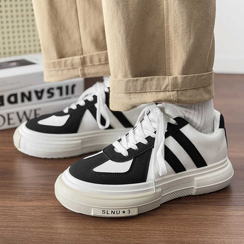 Luxury Men Lifestyle - Zapatos de Plataforma con Suela Plana,