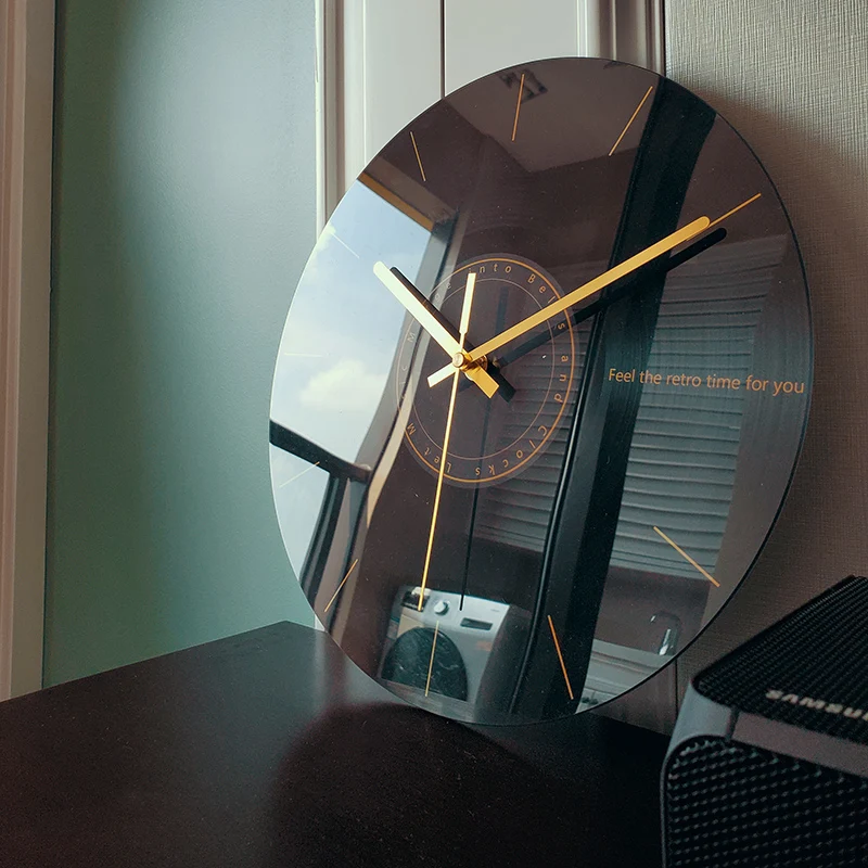 Reloj de pared silencioso de l - Luxury Lifestyle Homes reseña y precio