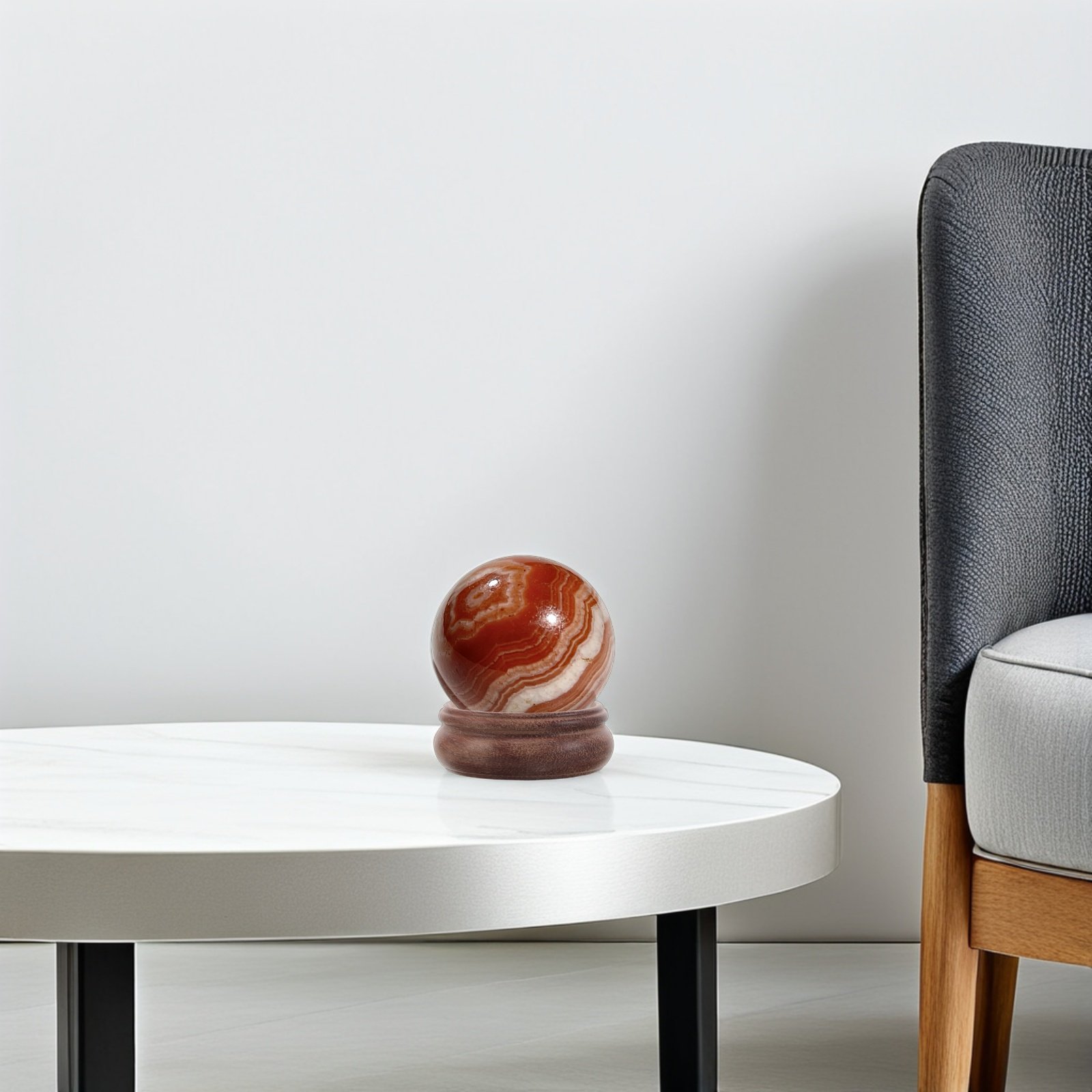 Soporte de Madera para Esfera  - Crystal Ball Decor reseña y precio