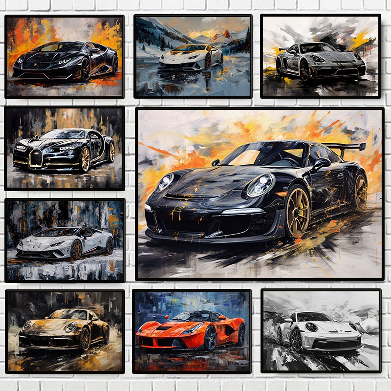Póster Moderno de Autos de Luj - Luxury Lifestyle Photography reseña y precio