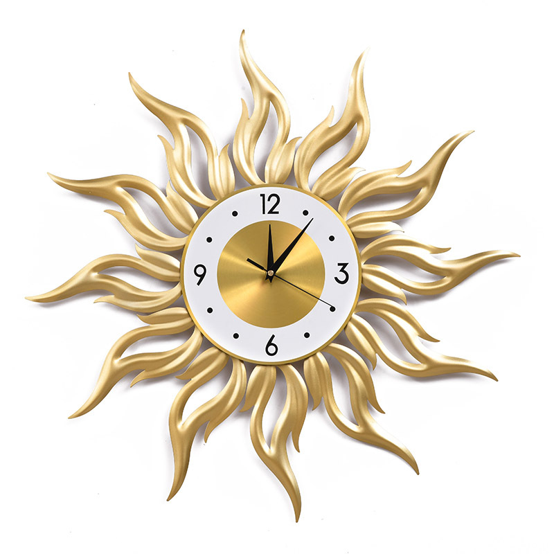 Reloj de Pared Dorado Nórdico, - Luxury Lifestyle Homes reseña y precio