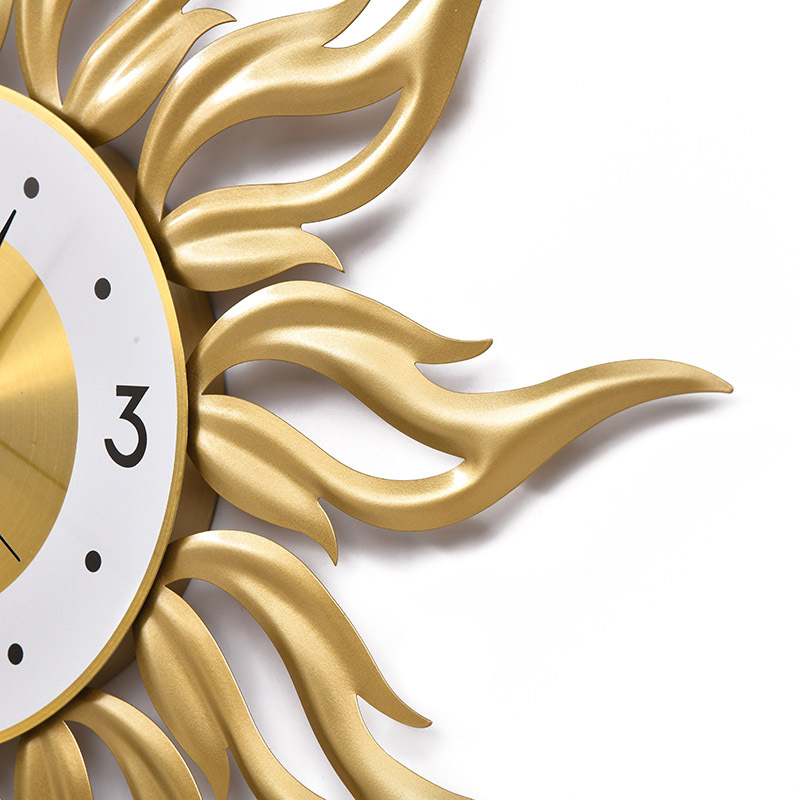 Reloj de Pared Dorado Nórdico, - Luxury Lifestyle Homes reseña y precio