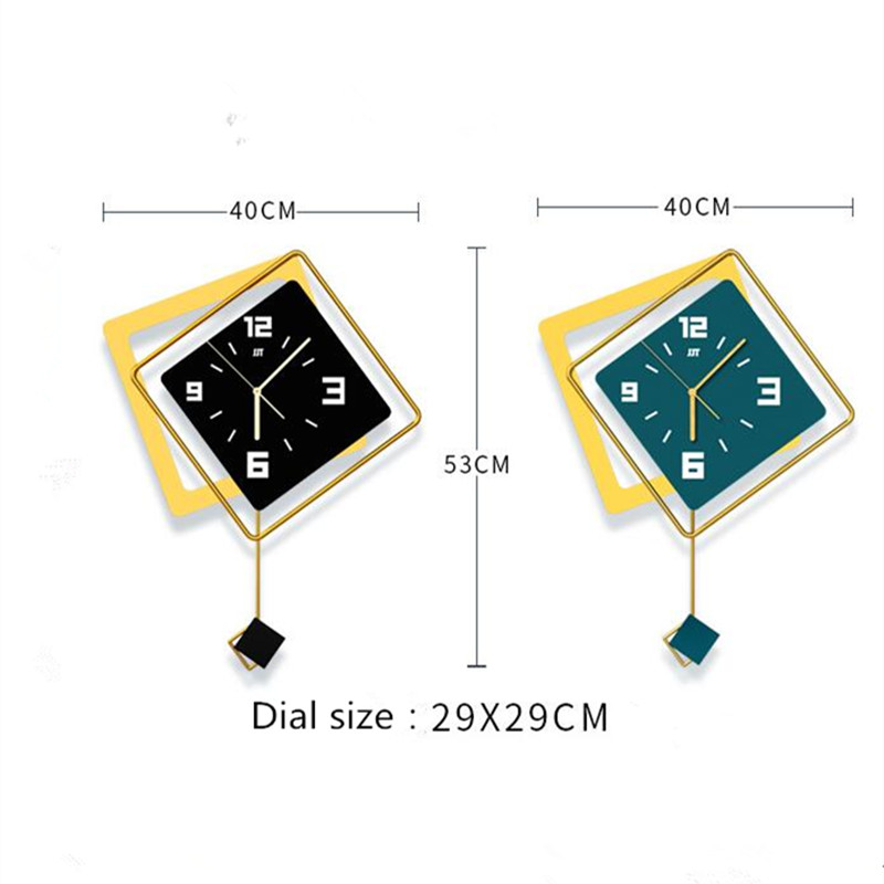 Reloj de pared cuadrado nórdic - Luxury Lifestyle Homes reseña y precio
