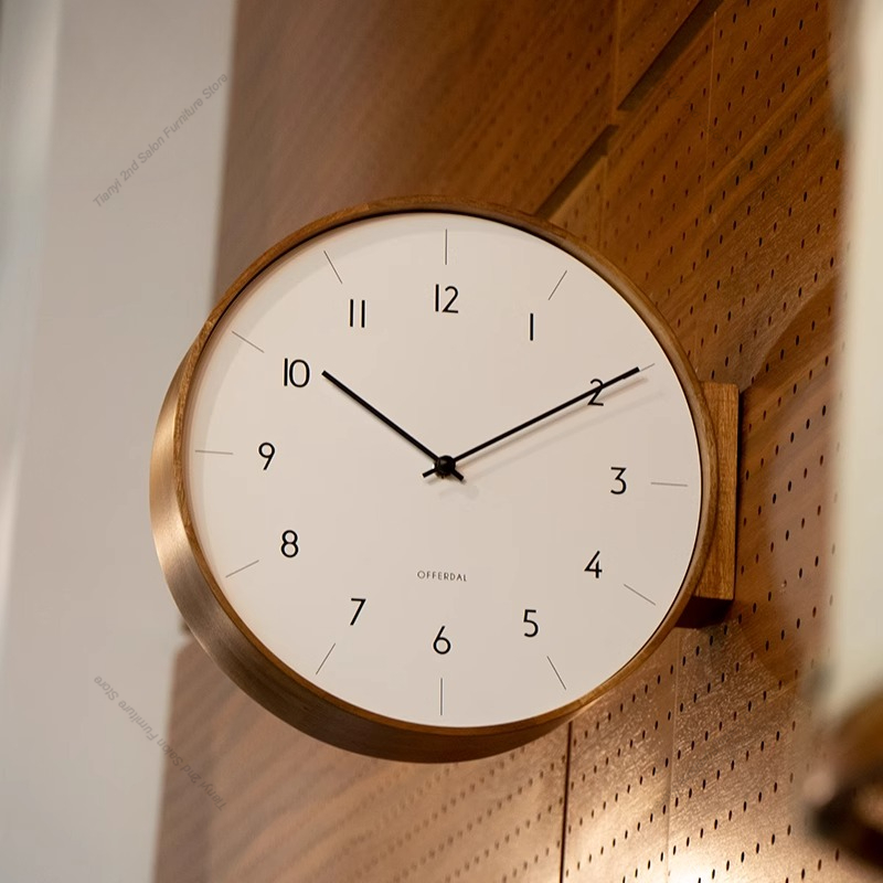 Reloj de pared de doble cara d - Luxury Lifestyle Homes reseña y precio