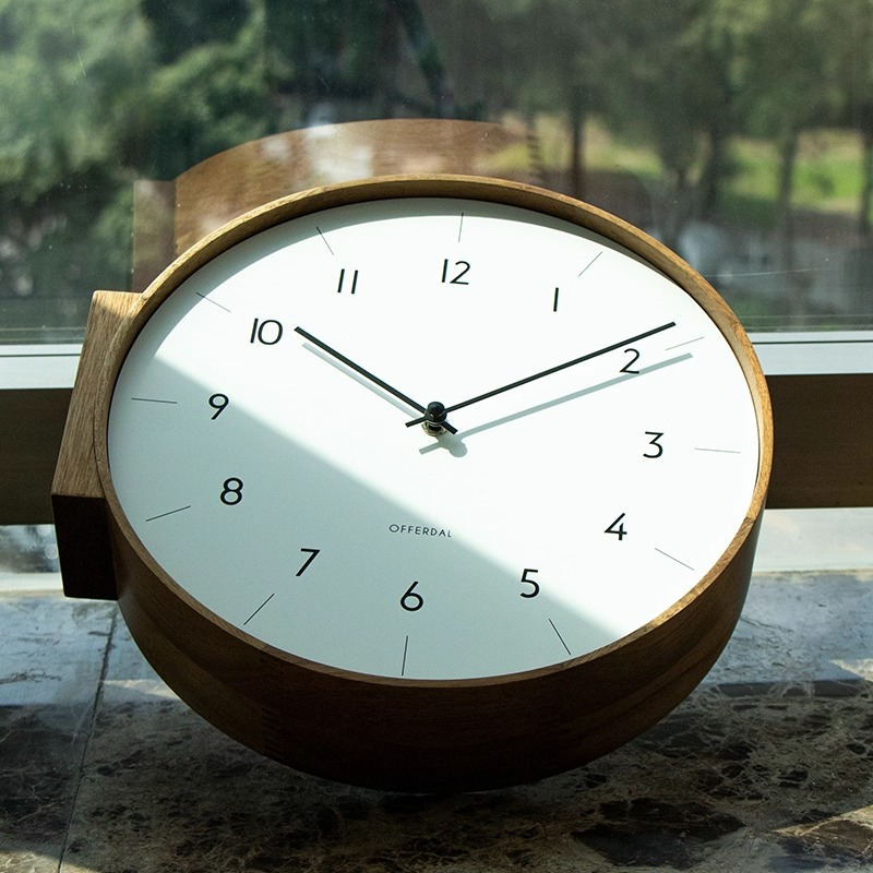 Reloj de pared de doble cara d - Luxury Lifestyle Homes reseña y precio