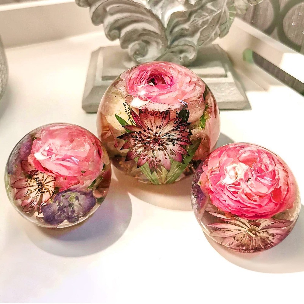 Molde de silicona para bola de - Crystal Ball Decor reseña y precio